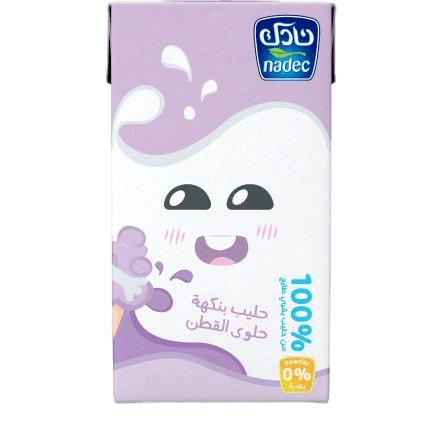 نادك حليب بنكهة القطن 125 مل