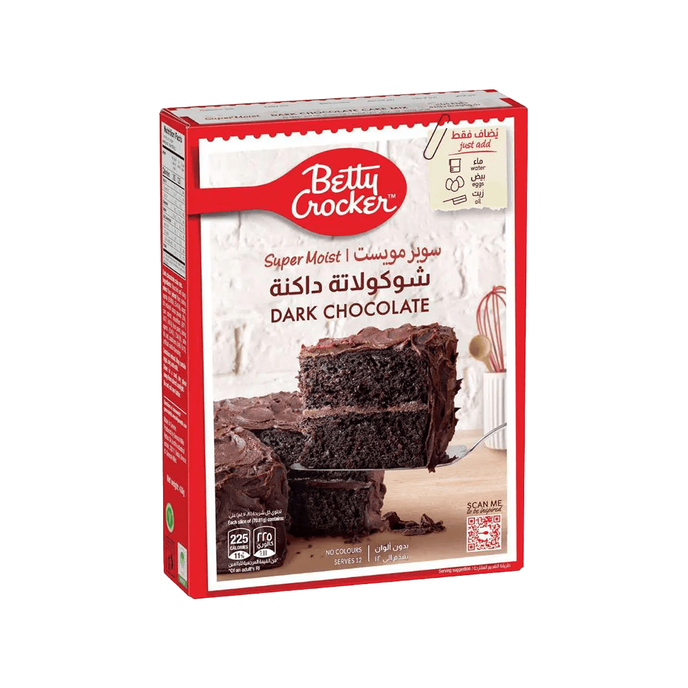 بيتي كروكر خليط كيك شوكولاتة داكنة 430 جم