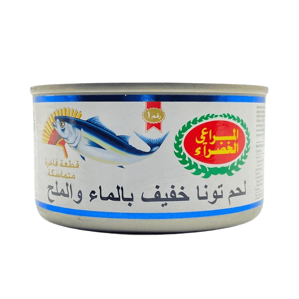 المراعي الخضراء تونه بالماء والملح 160جم